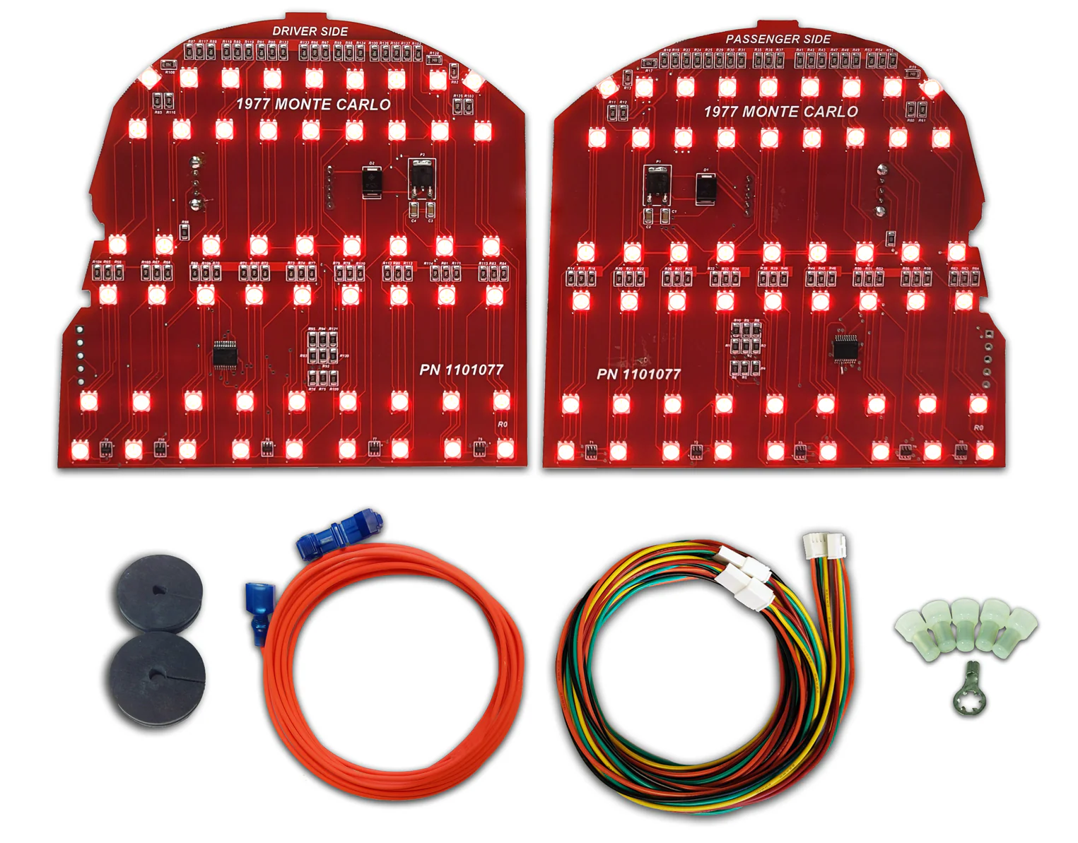 1977 Chevrolet Monte Carlo Sequential LED Taillight Kit (2 Panel) - Image 2