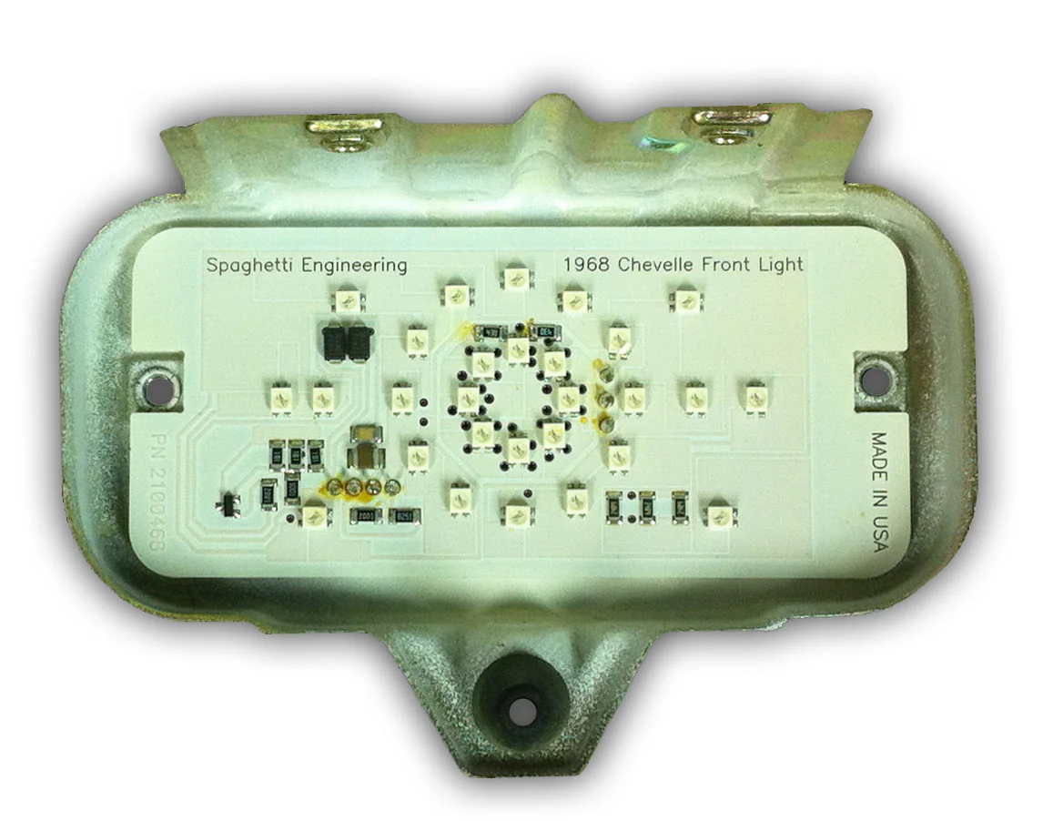 1968 Chevrolet Chevelle Front Marker LED Panels - Image 2