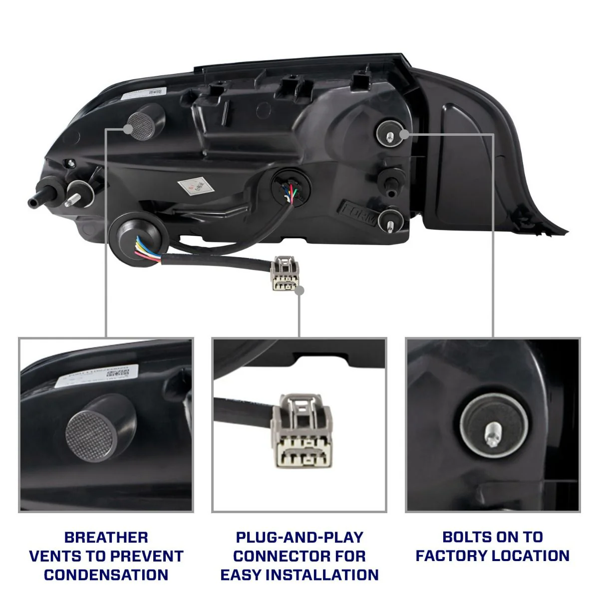 2015 - 2023 Ford Mustang LED Tail Lights (Pair) - Image 8