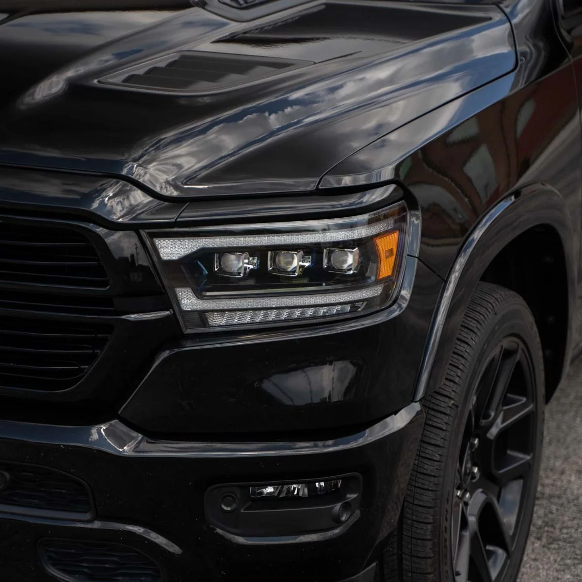 2019 - 2024 Ram 1500 Sequential LED Projector Headlights (Pair) - Image 4
