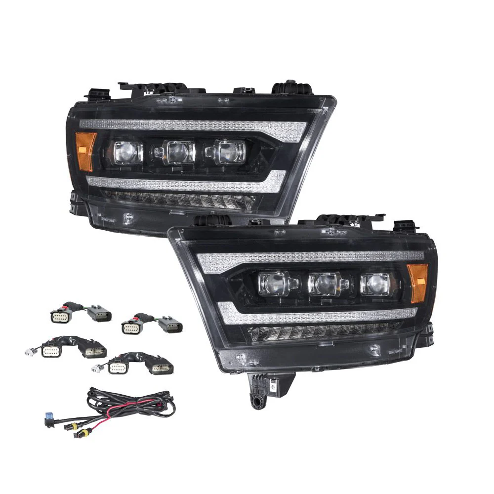 2019 - 2024 Ram 1500 Sequential LED Projector Headlights (Pair) - Image 8
