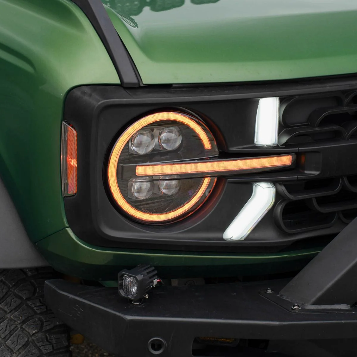 2021 - 2024 Ford Bronco LED Projector Headlights (Pair) - Image 4