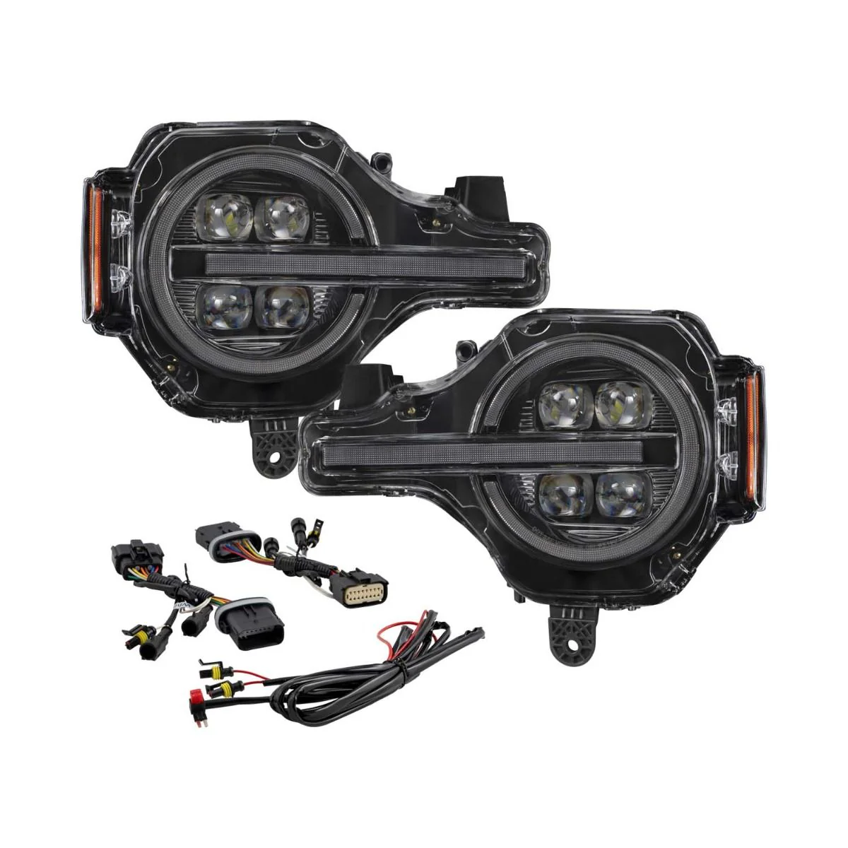 2021 - 2024 Ford Bronco LED Projector Headlights (Pair) - Image 7
