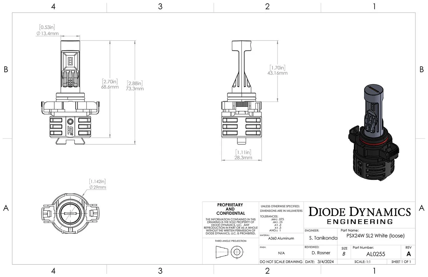 5202/PSX24W SL2 LED Bulbs (pair) - Image 8