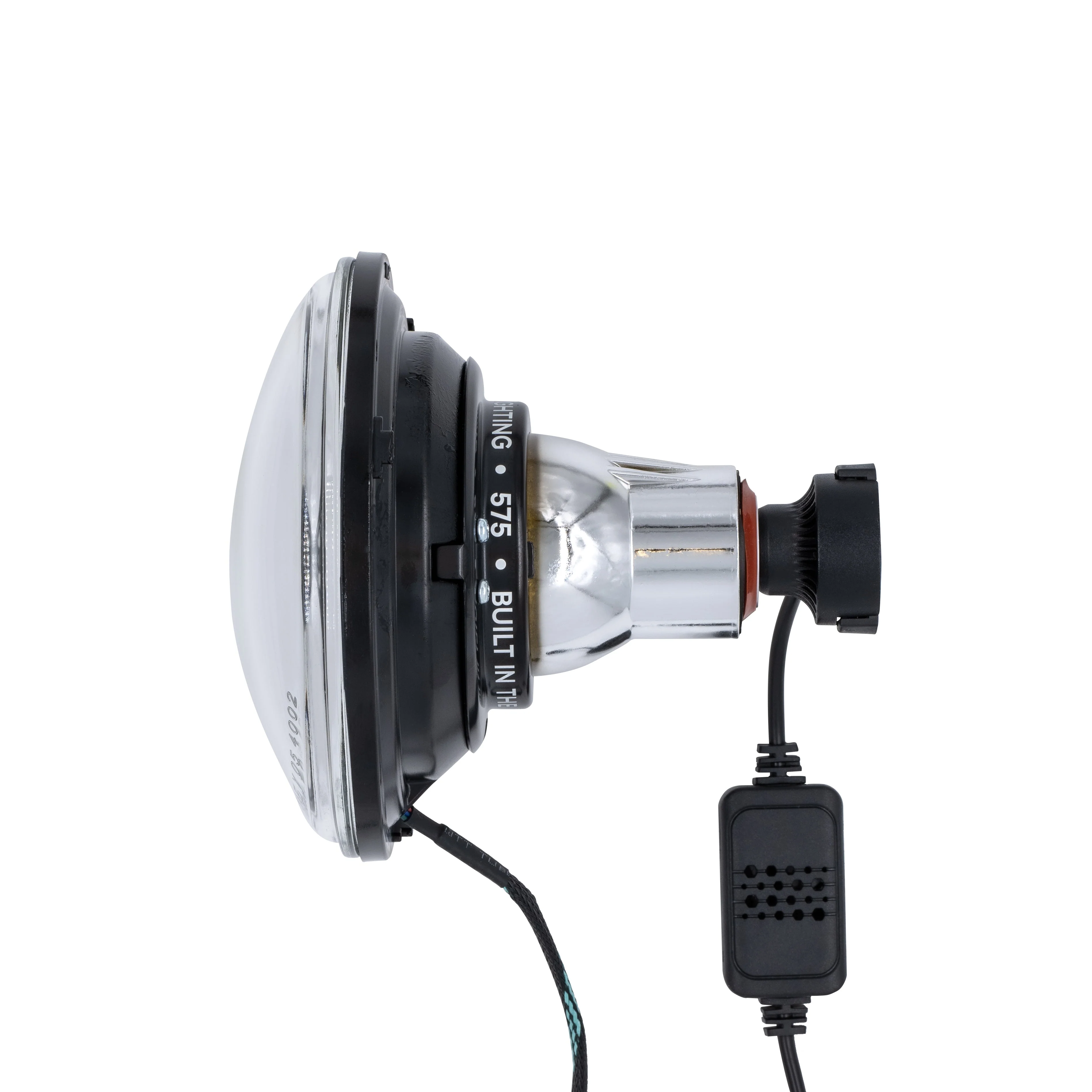High/Low Beam Black 30W LED 575 with HDR RGB Halo - Image 2