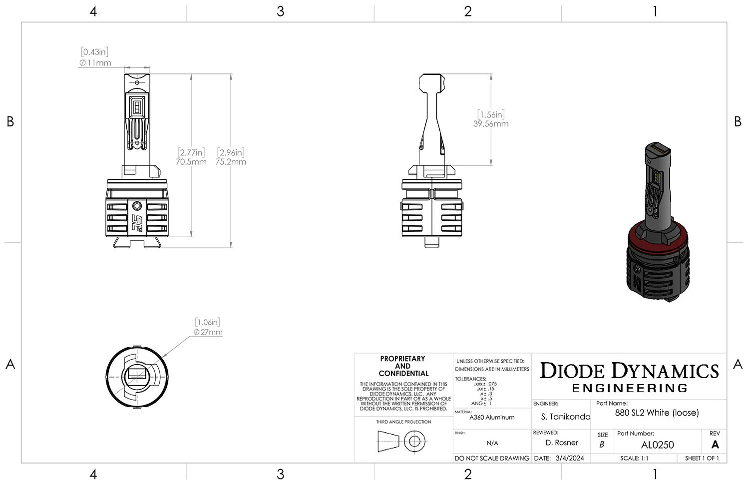 880 SL2 LED Bulbs (pair) - Image 8