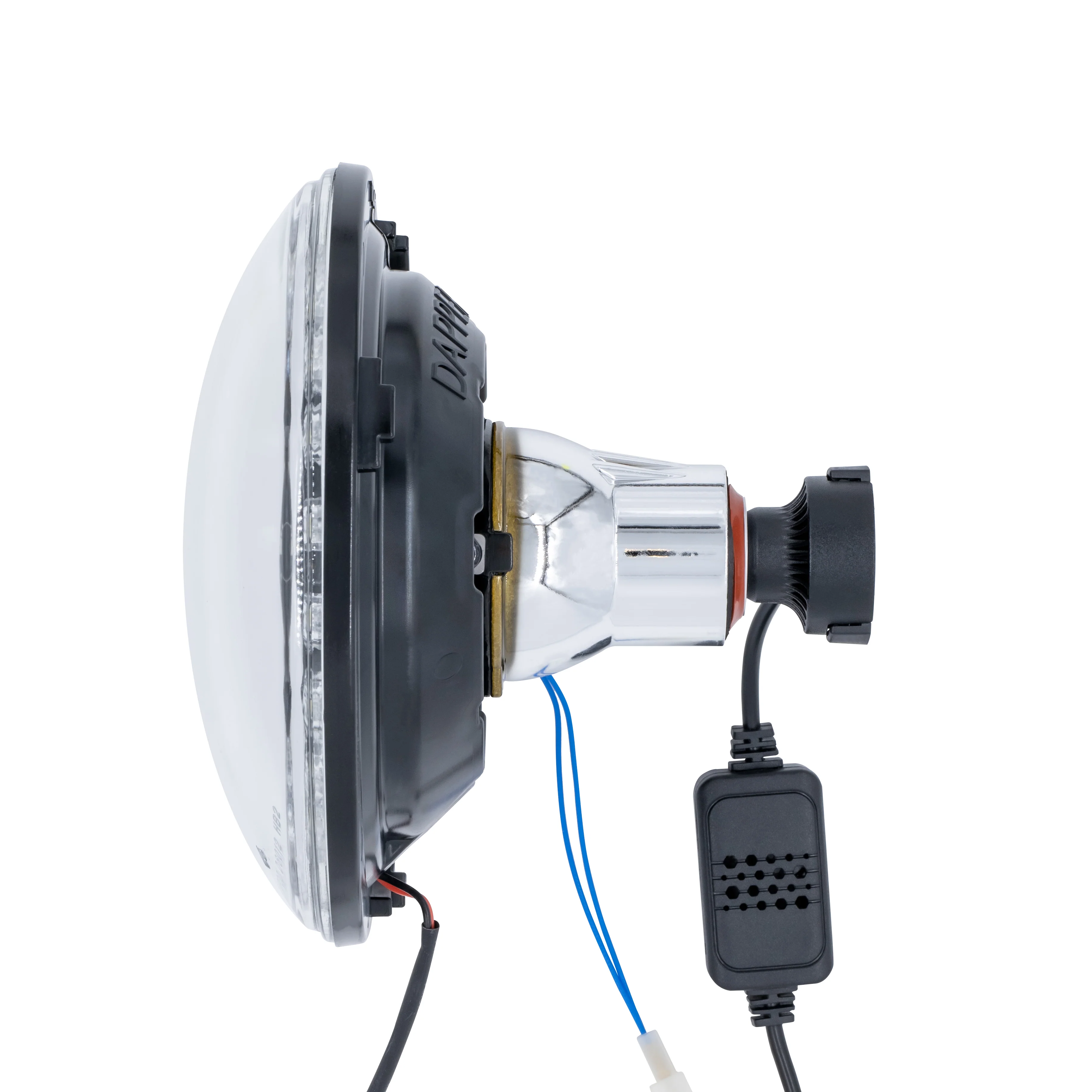 Carbon Fiber LED Seven with Modern Switchback Halo - Image 2