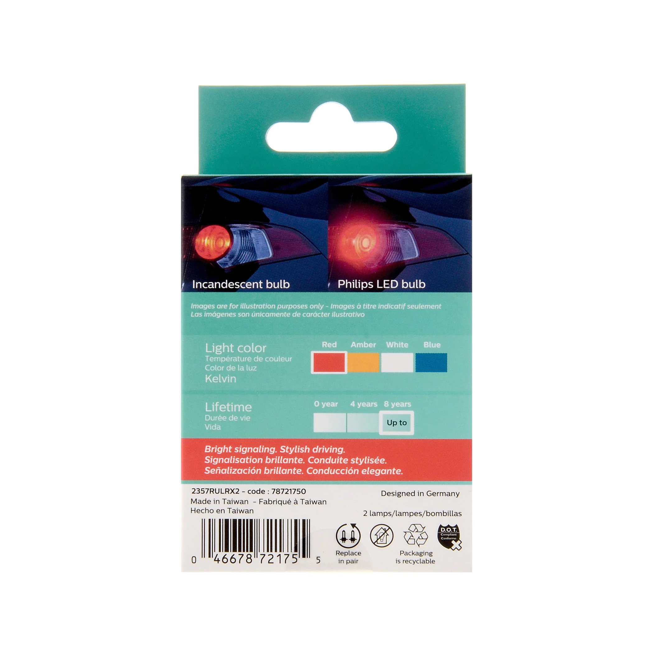 Philips Ultinon LED Bulbs, 2357 - Image 8