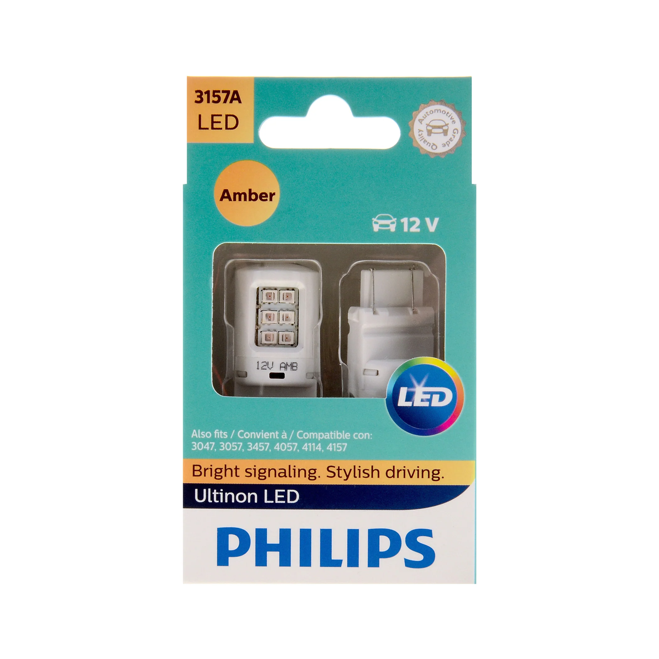 Philips Ultinon LED Bulbs, 3157 - Image 4