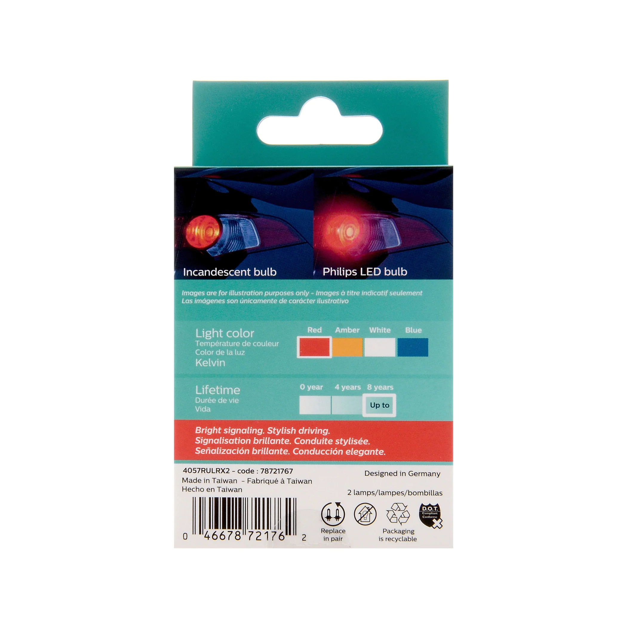 Philips Ultinon LED Bulbs, 4057 - Image 5
