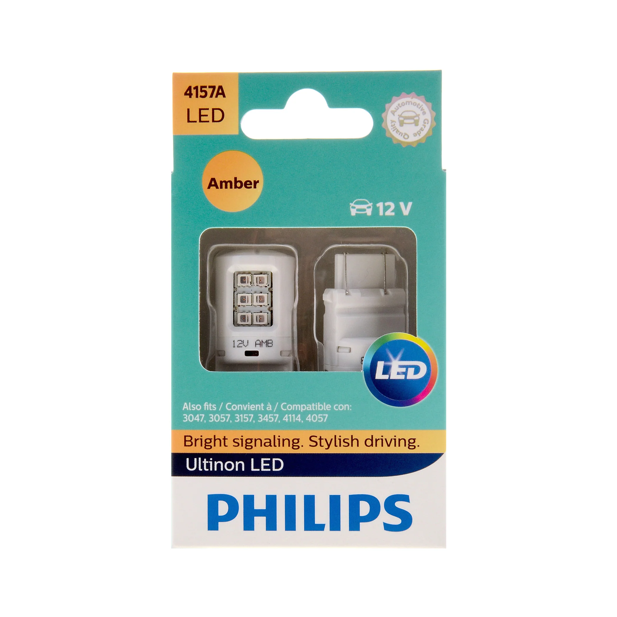 Philips Ultinon LED Bulbs, 4157 - Image 4