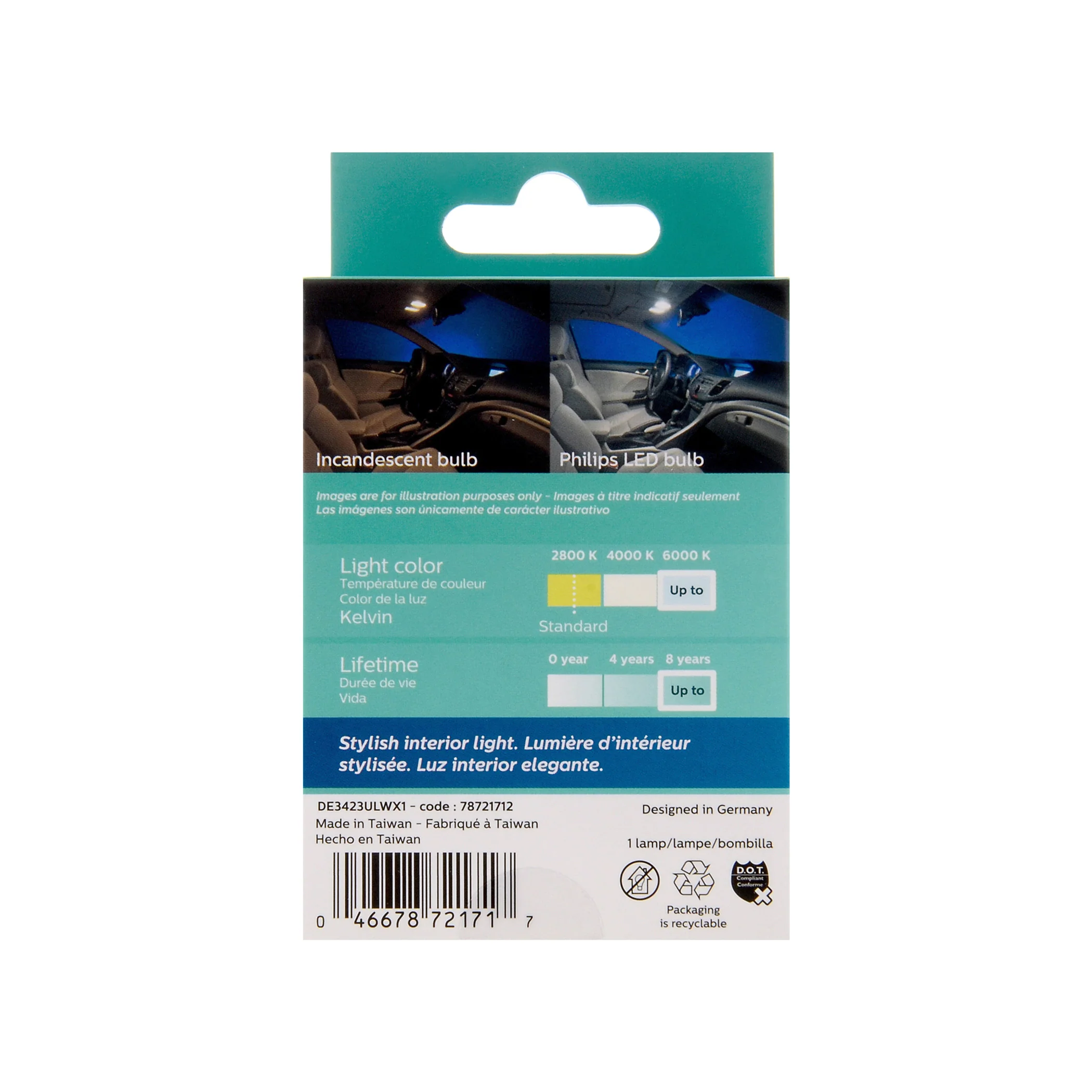 Philips Ultinon LED Bulbs, DE3423 - Image 2