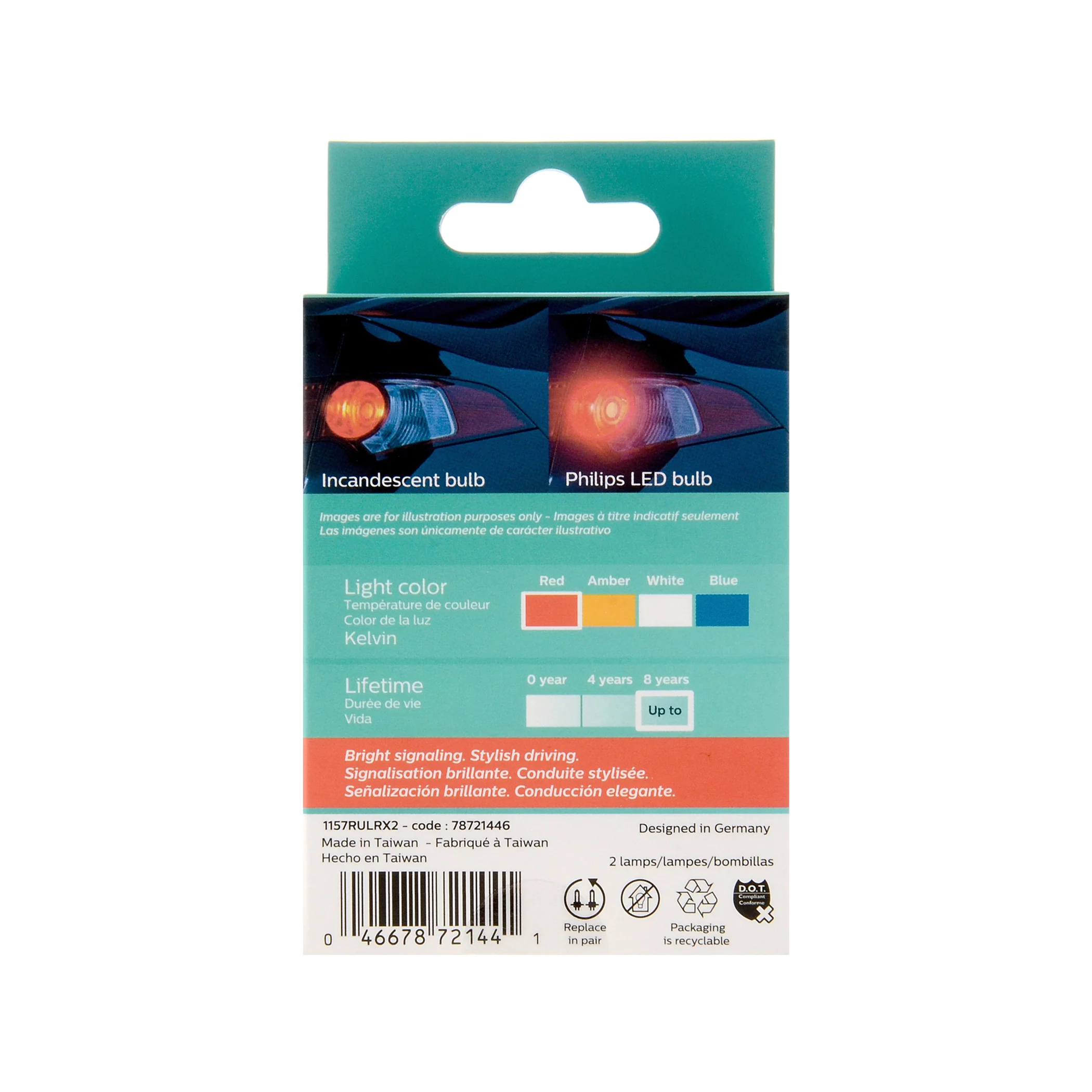 Philips Ultinon LED Bulbs, 1157 - Image 5